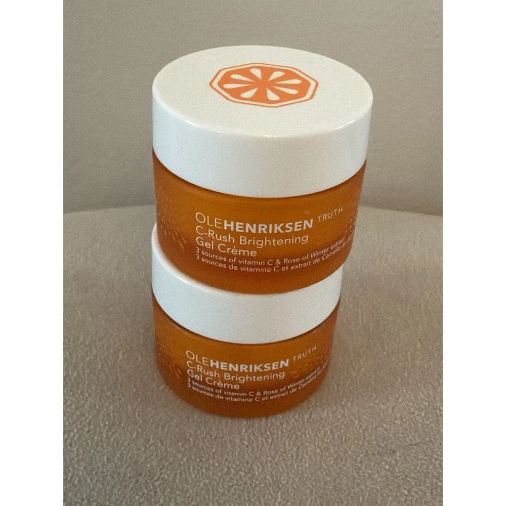 Ole Henriksen C-Ruch Vitamin Gel Moisturizer 2pcs Hydrating Face Cream Citrus - Picture 3 of 5